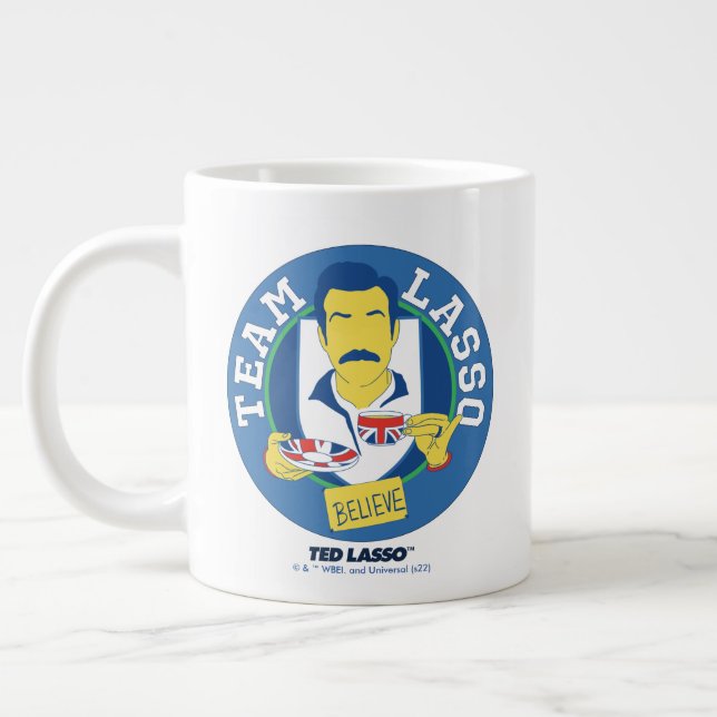 Grande Tasse Ted Lasso | Team Lasso Tea Iconic Avatar (Gauche)