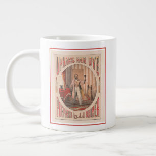 Grande Tasse Teinture à cheveux Uphams, vers 1864