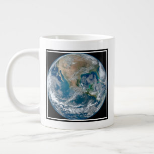 Grande Tasse Terre Pleine Montrant L'Amérique Du Nord Et Le Mex