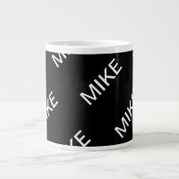 Texte personnalisable | Bold Modern Black & White