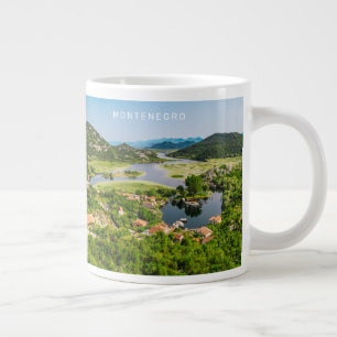 Grande Tasse Texte personnalisé Monténégro