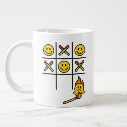 Grande Tasse Tic Tac Toe Mug