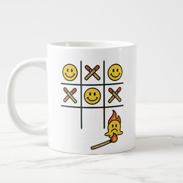 Grande Tasse Tic Tac Toe Mug (Gauche)