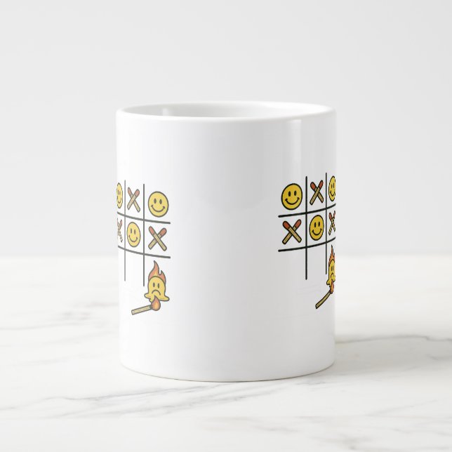 Grande Tasse Tic Tac Toe Mug (Devant)