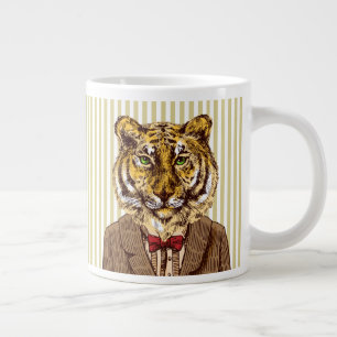 Grande Tasse Tigre En Soirée