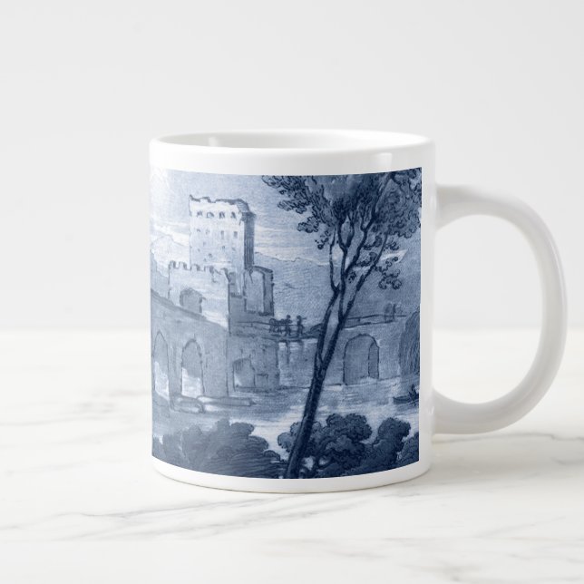 Grande Tasse Toile pastorale - Pont (Droite)