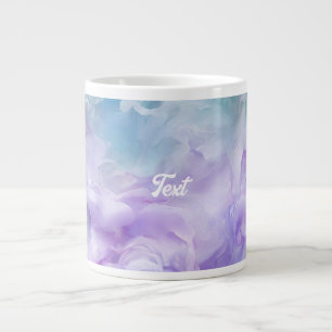 Grande Tasse Tourbillon de nuage bleu et violet