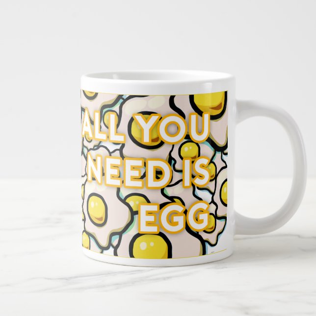 Grande Tasse tout ce dont vous avez besoin, c'est d'oeuf (Droite)