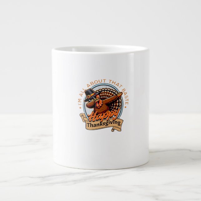 Grande Tasse Tout Sur Ce Baste Bon thanksgiving Classique (Devant)