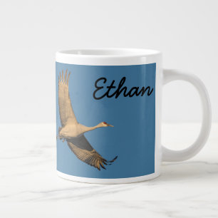 Grande Tasse Toute Grue Gratuite En Vol Personnaliser Le Nom