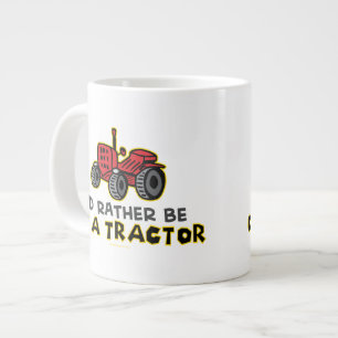 Grande Tasse Tracteur drôle