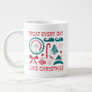 Grande Tasse Traiter chaque jour comme Noël