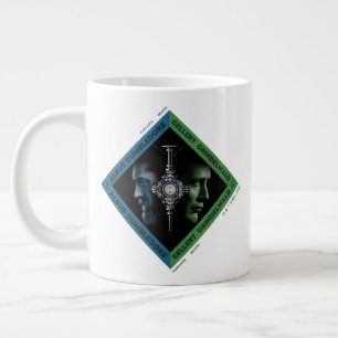 Grande Tasse Tranche sanguine Dumbledore & Grindlewald Graphiqu