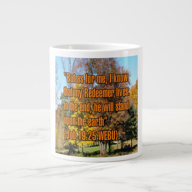 Grande Tasse Travail 19:25 WEBU Mug (Devant)