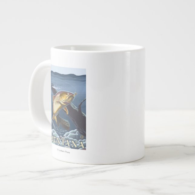 Grande Tasse Traversée de pêche à la truite - Montana (Devant gauche)