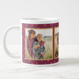 Grande Tasse Trois photos de points modernes