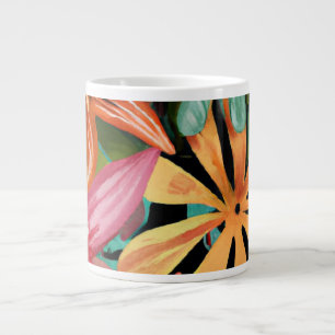 Grande Tasse tropical/hawaïen/floral/fleur