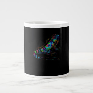 Grande Tasse Tropique Reptile Zoo Keeper Idée cadeau Iguana Pre