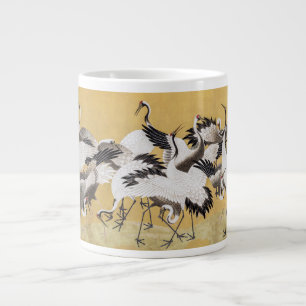 Grande Tasse Troupeau de grues (côté droit) par Ishida Yutei