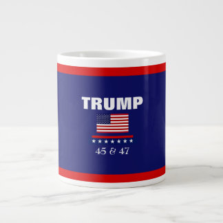 GRANDE TASSE TRUMP MEILLEUR PRÉSIDENT JAMAIS 45 & 47 MUG À CAFE