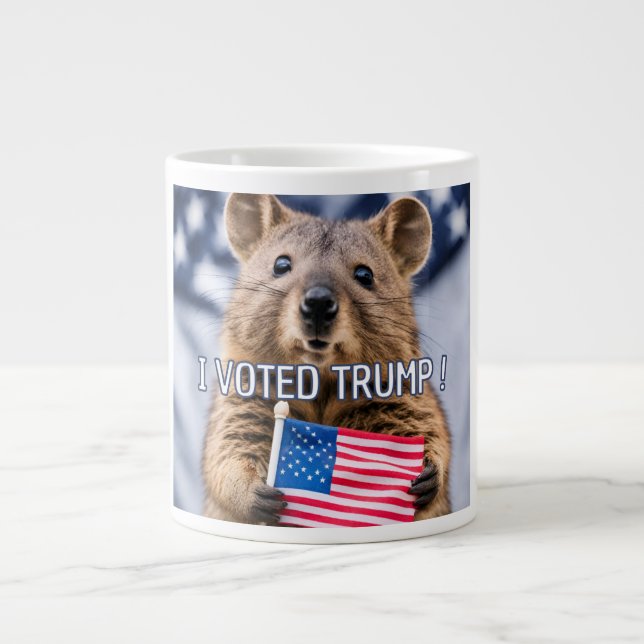 Grande Tasse Trump voté (Devant)