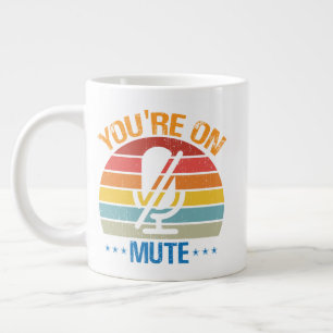 Grande Tasse Tu es en train de travailler depuis chez toi, tu e