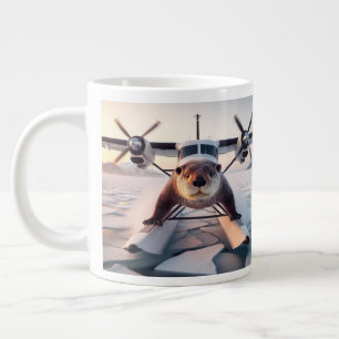 Grande Tasse Turbo Prop Twin Engine Flotter Plane Bush Canada