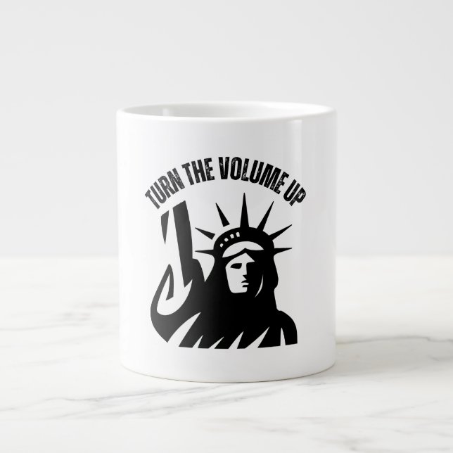 Grande Tasse Turn The Volume Up New York Zohran Mamdani (Devant)