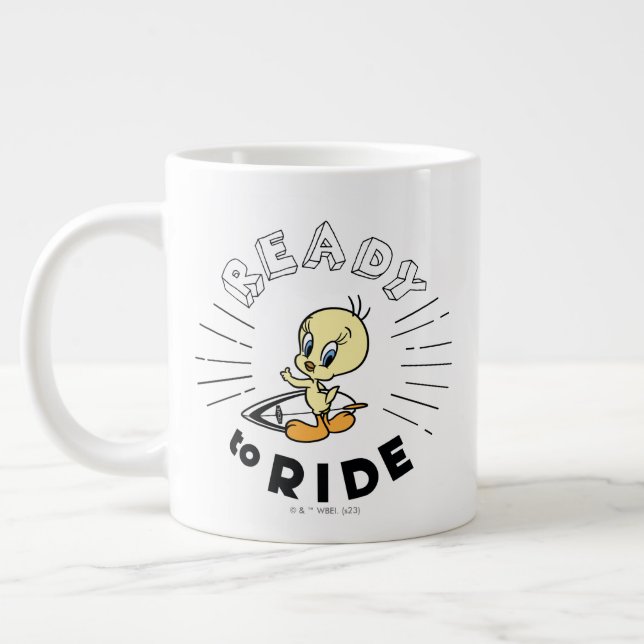 Grande Tasse TWEETY™ Surfboard - Prêt à rouler (Gauche)