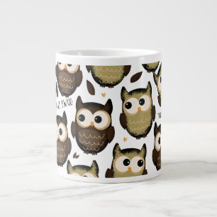 Grande Tasse Twiit twoo ! joli motif de hibou.
