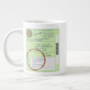 Grande Tasse UK RX Prescription MUG - Café Funny Personnalisé