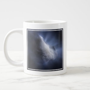 Grande Tasse Un Gros Plan Illustratif Du Temple De La Comète.