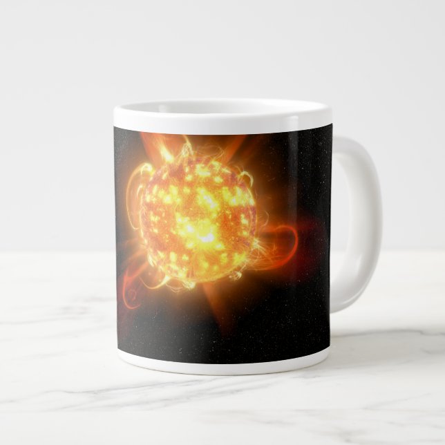 Grande Tasse Un jeune nain rouge (Devant droit)