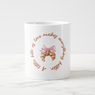 Grande Tasse Un petit peu d'amour Mug féminin mignon