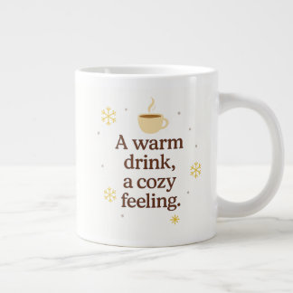 Grande Tasse Une Boisson Chaude, Une Sensation de Confort | Mug