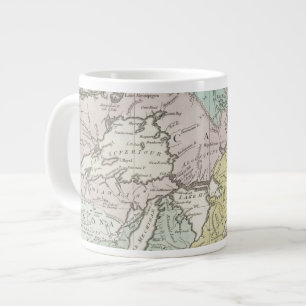 Grande Tasse Une carte exacte du Canada, 1761