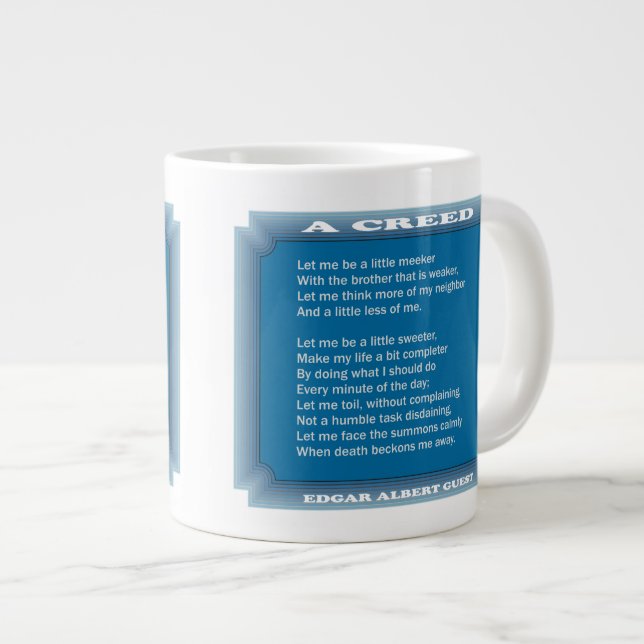 Grande Tasse Une croyance par l'invité d'Edgar (Devant droit)