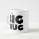 Grande Tasse Une énorme Mug | Nom personnalisé Novelty Jumbo Cu (Devant gauche)