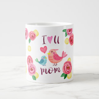 Grande Tasse Une Mug Avec une belle image Je t'aime Maman shop
