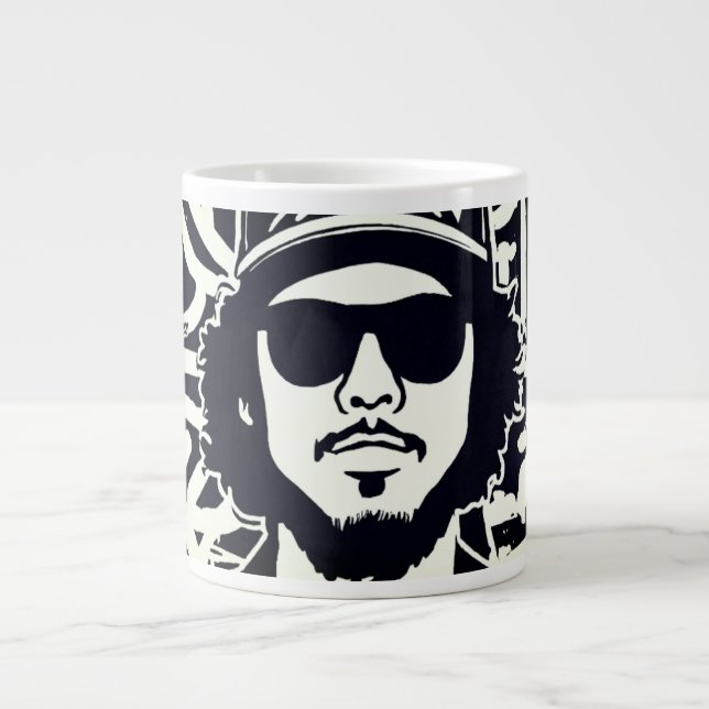 Grande Tasse Une révolution de l'art sur bande (Devant)