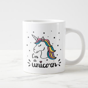 Grande Tasse Unicorne  Je suis Unicorne