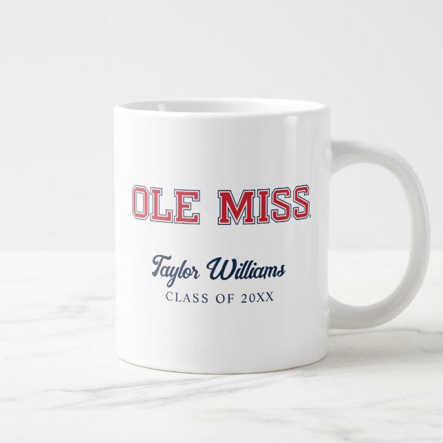Grande Tasse Université du Mississippi | Ole Miss Wordmark (Droite)