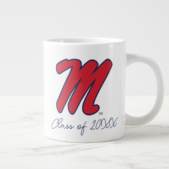 Grande Tasse Université du Mississippi | Script M (Droite)