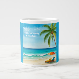Grande Tasse Vacances, sable et sérénité mon endroit heureux