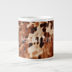 Grande Tasse Vachette blanche blanche blanche blanche Brown