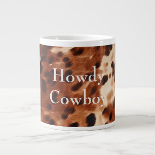 Grande Tasse Vachette noire Brown