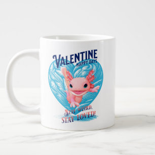 Grande Tasse Valentine happy days Reste bizarre rester aimé Axo