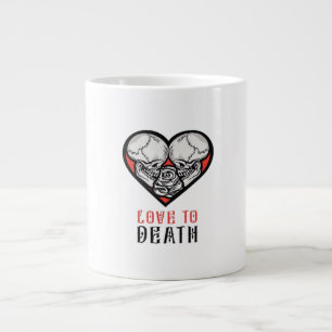 Grande Tasse Valentines esthétiques Jusqu'à la mort Faisons-nou