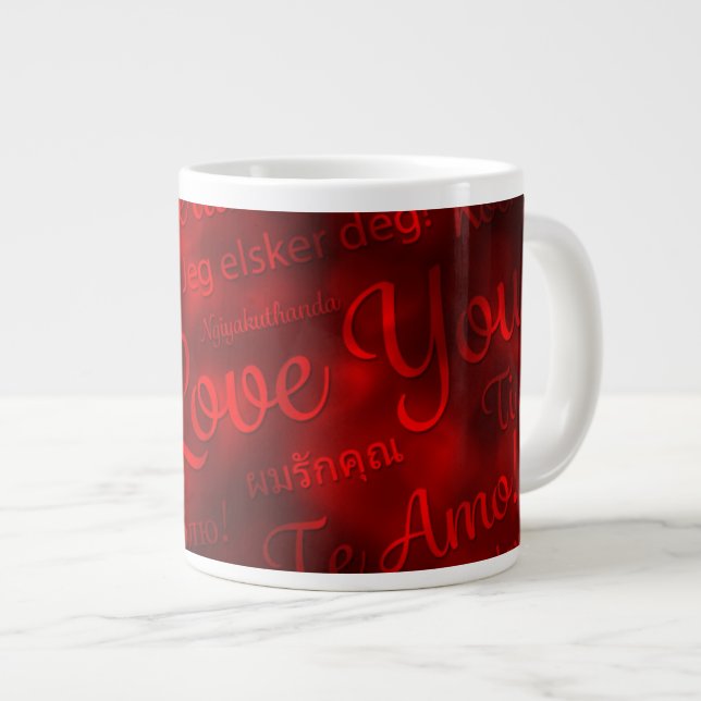 Grande Tasse Valentines Jumbo Mug (Devant droit)