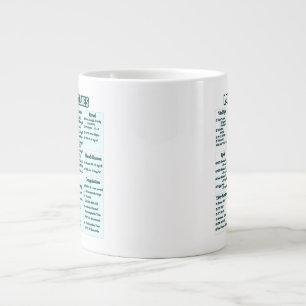 Grande Tasse Valeurs de laboratoire pour infirmières - Tableau